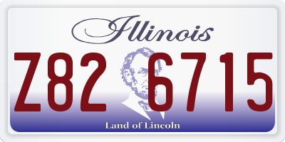 IL license plate Z826715