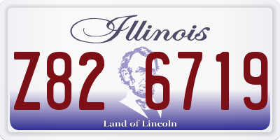 IL license plate Z826719