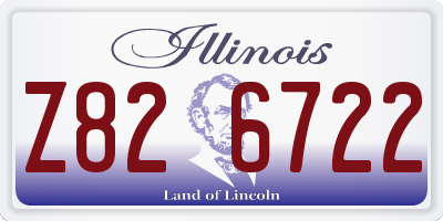 IL license plate Z826722