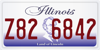 IL license plate Z826842