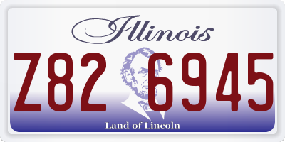 IL license plate Z826945