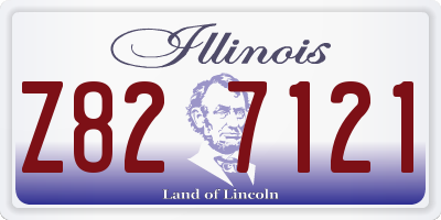 IL license plate Z827121