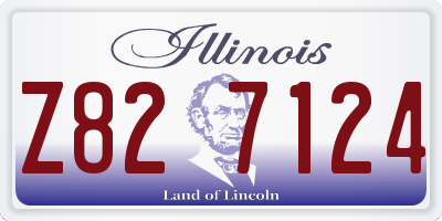 IL license plate Z827124