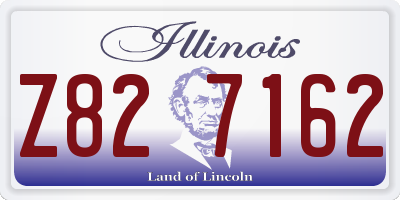 IL license plate Z827162