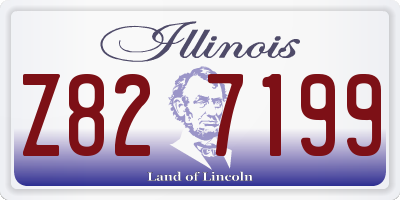 IL license plate Z827199