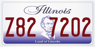 IL license plate Z827202