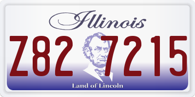 IL license plate Z827215