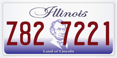 IL license plate Z827221