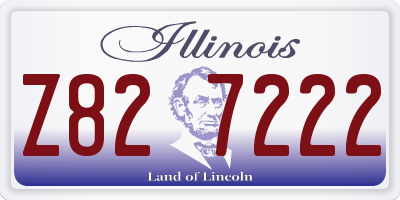IL license plate Z827222