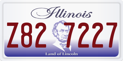 IL license plate Z827227