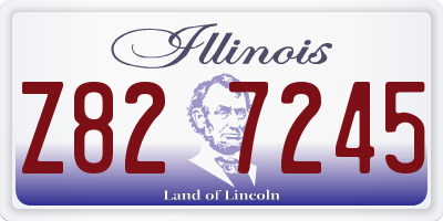 IL license plate Z827245