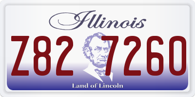 IL license plate Z827260