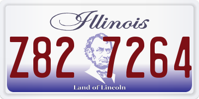 IL license plate Z827264