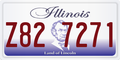 IL license plate Z827271