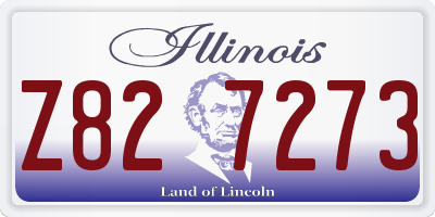 IL license plate Z827273
