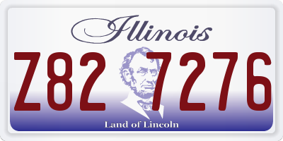 IL license plate Z827276