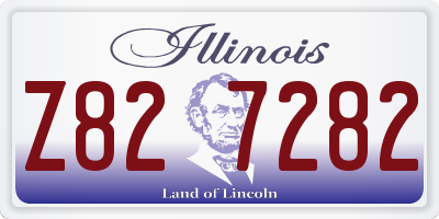 IL license plate Z827282