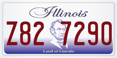 IL license plate Z827290