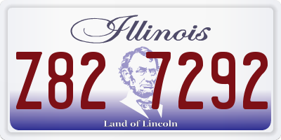 IL license plate Z827292