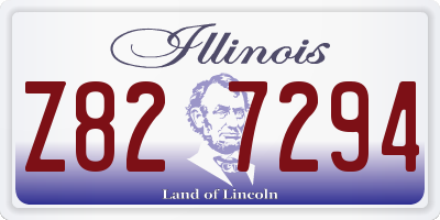 IL license plate Z827294