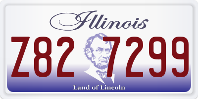 IL license plate Z827299