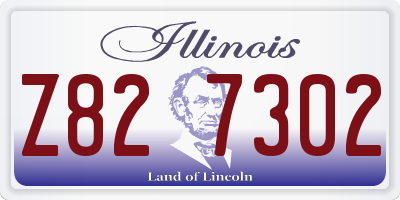 IL license plate Z827302