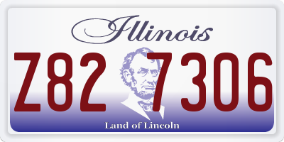 IL license plate Z827306