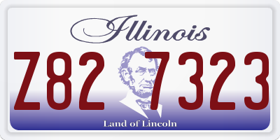 IL license plate Z827323