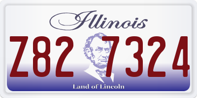 IL license plate Z827324
