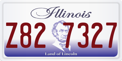 IL license plate Z827327