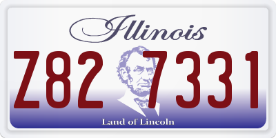 IL license plate Z827331