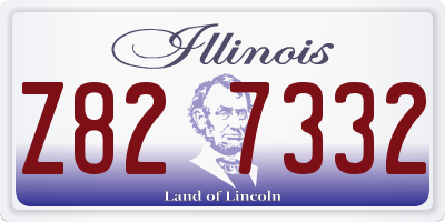 IL license plate Z827332