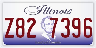IL license plate Z827396