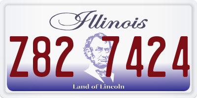 IL license plate Z827424