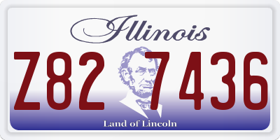 IL license plate Z827436