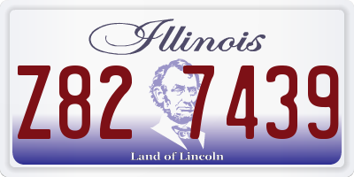IL license plate Z827439
