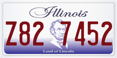 IL license plate Z827452