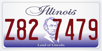 IL license plate Z827479