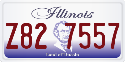 IL license plate Z827557