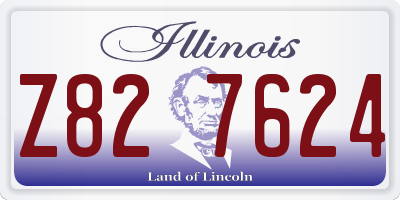 IL license plate Z827624