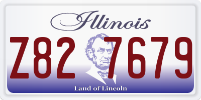 IL license plate Z827679