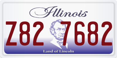 IL license plate Z827682