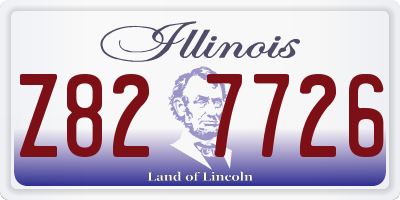 IL license plate Z827726