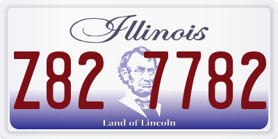 IL license plate Z827782