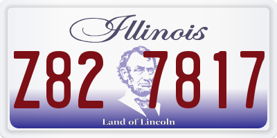 IL license plate Z827817