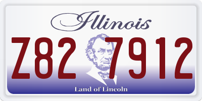 IL license plate Z827912