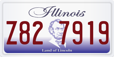 IL license plate Z827919