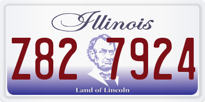 IL license plate Z827924