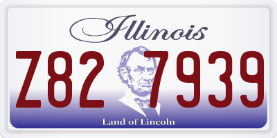 IL license plate Z827939