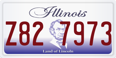IL license plate Z827973